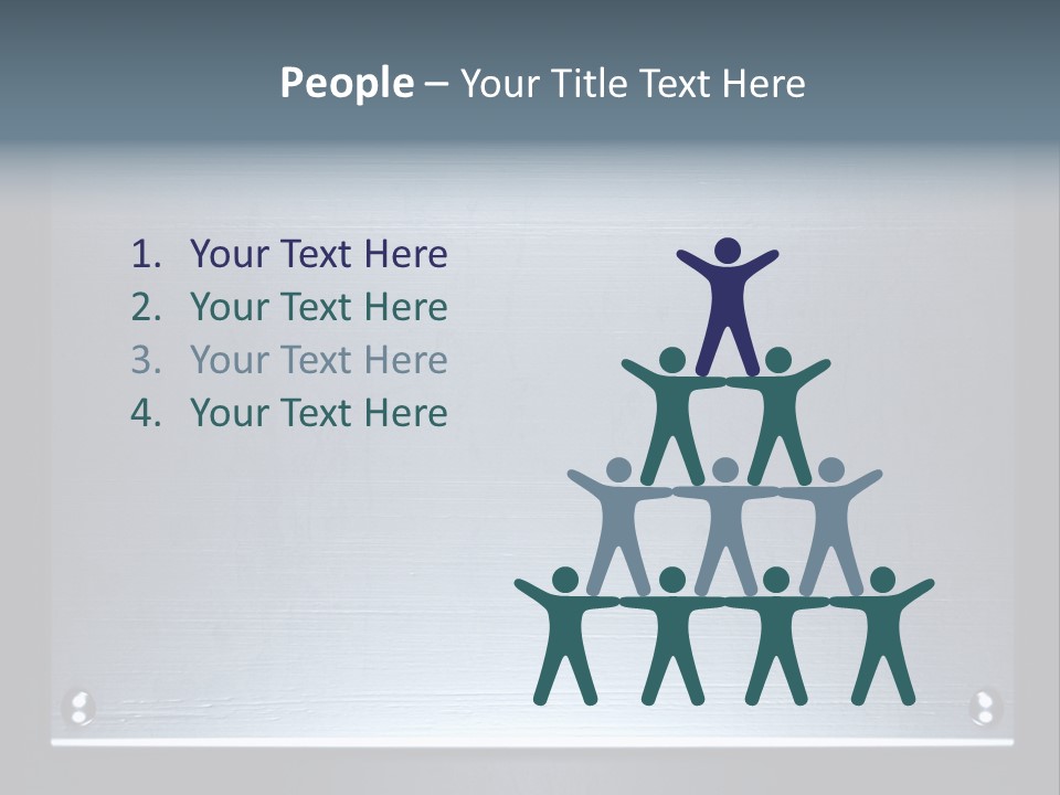 Simplicity Iron Fastening PowerPoint Template