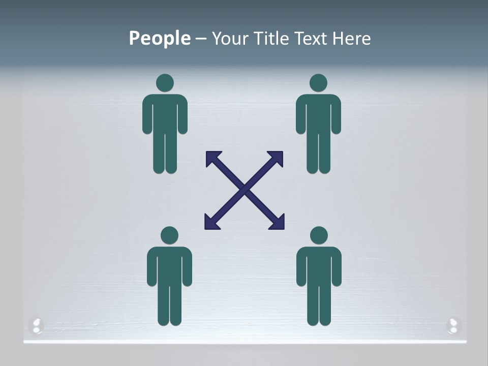 Simplicity Iron Fastening PowerPoint Template