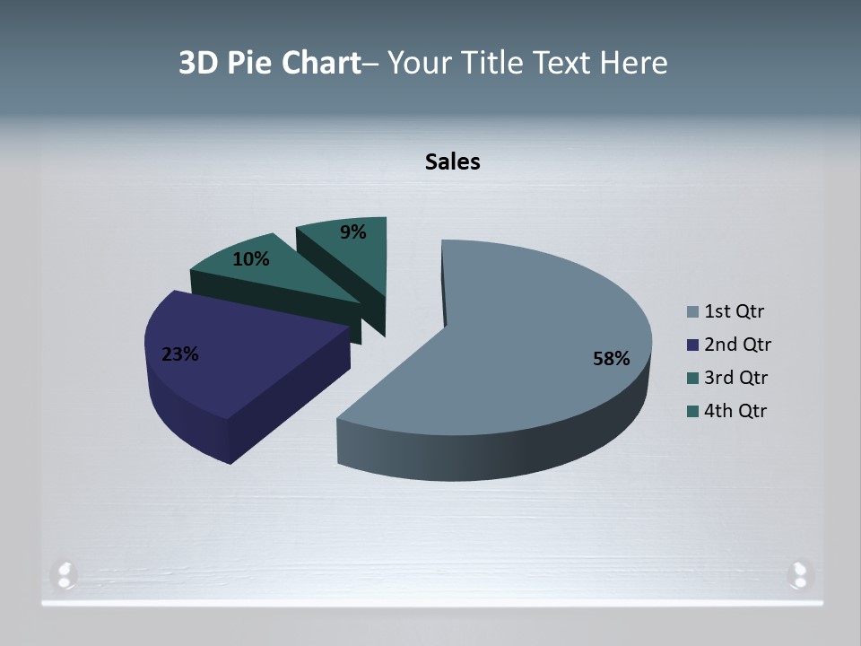 Simplicity Iron Fastening PowerPoint Template