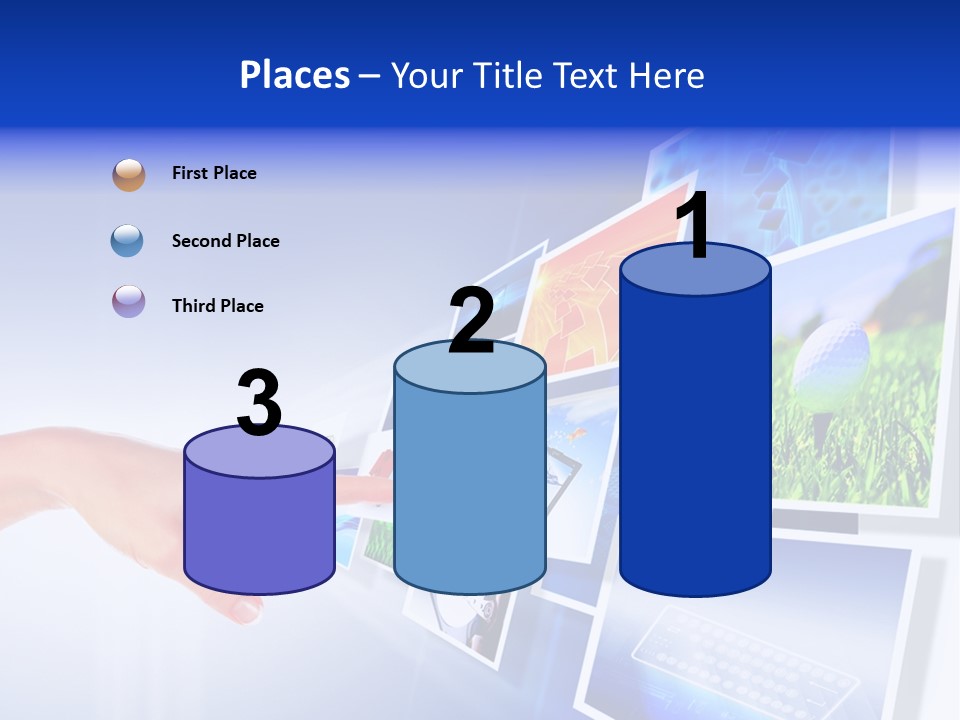 Flat Widescreen Show PowerPoint Template