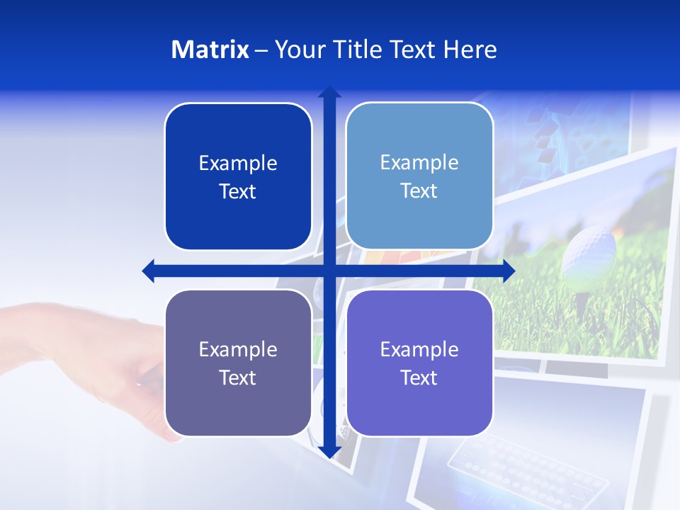 Flat Widescreen Show PowerPoint Template