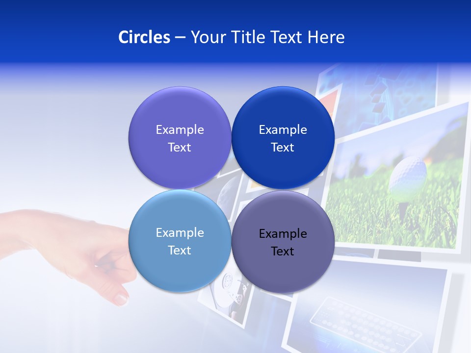 Flat Widescreen Show PowerPoint Template