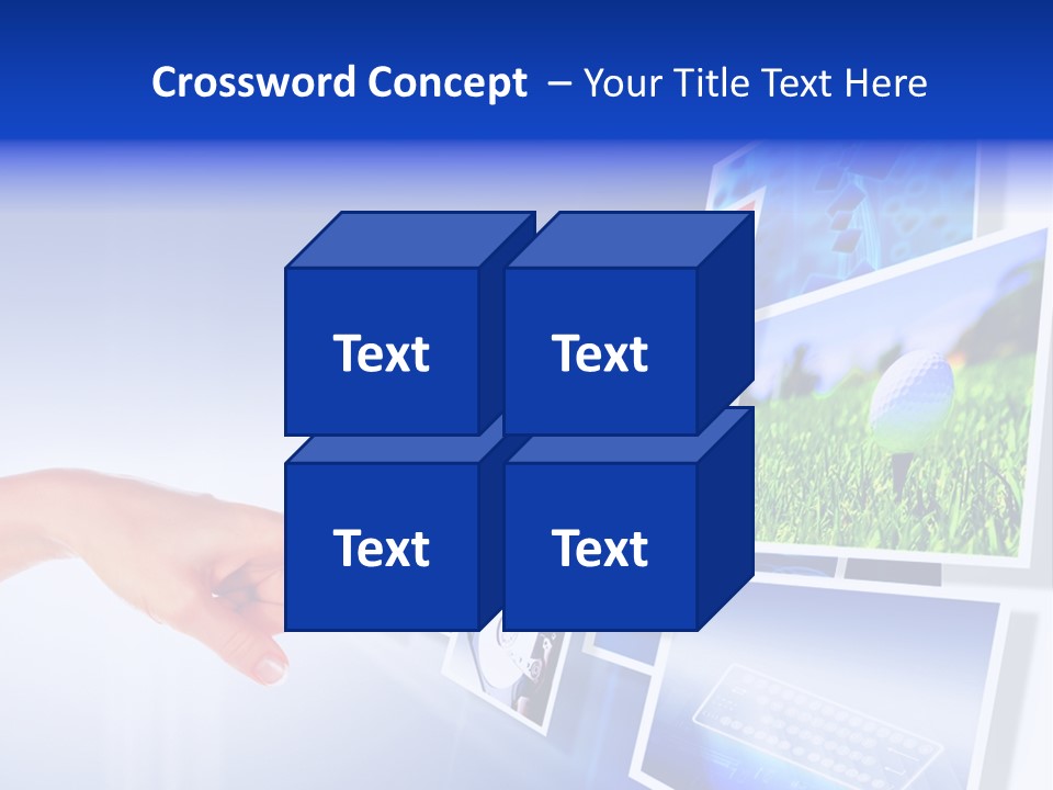 Flat Widescreen Show PowerPoint Template