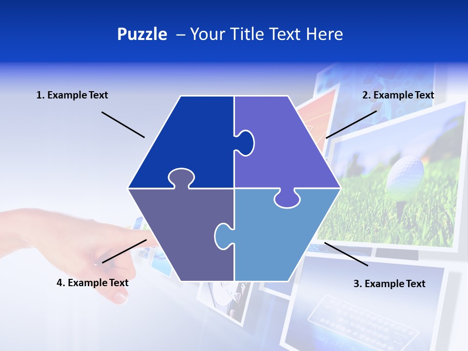 Flat Widescreen Show PowerPoint Template