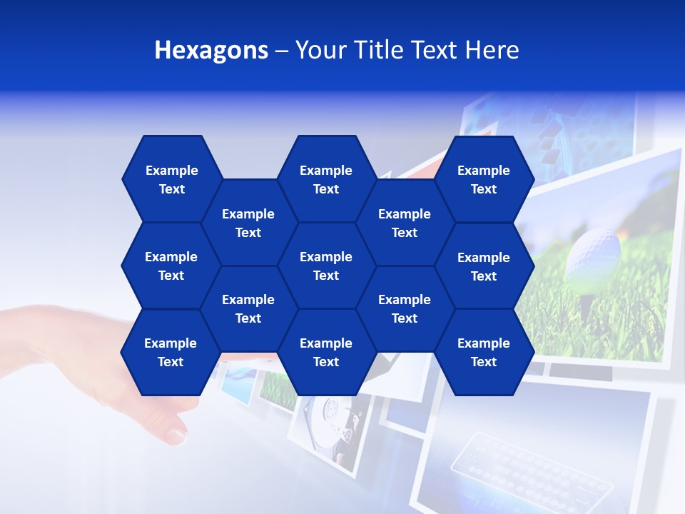 Flat Widescreen Show PowerPoint Template