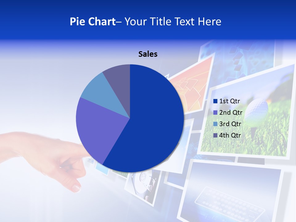 Flat Widescreen Show PowerPoint Template