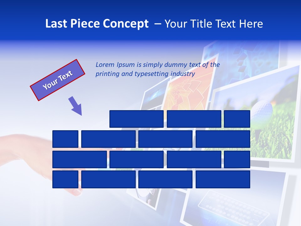 Flat Widescreen Show PowerPoint Template