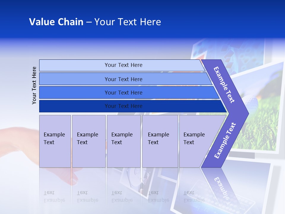 Flat Widescreen Show PowerPoint Template
