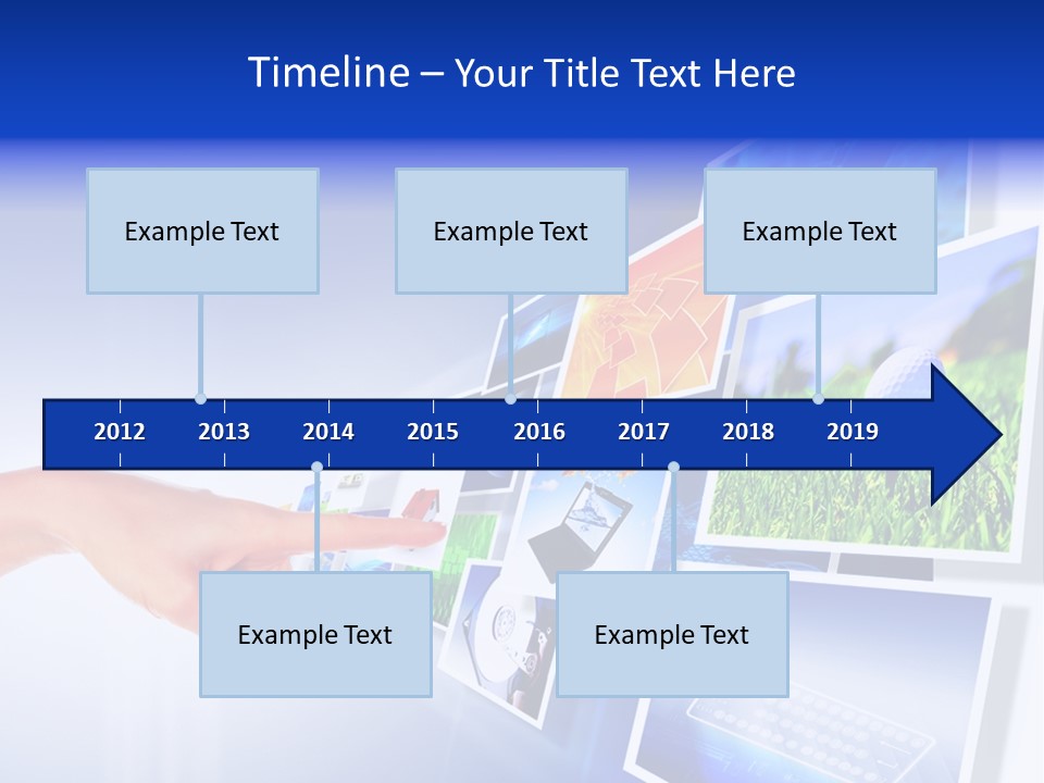 Flat Widescreen Show PowerPoint Template