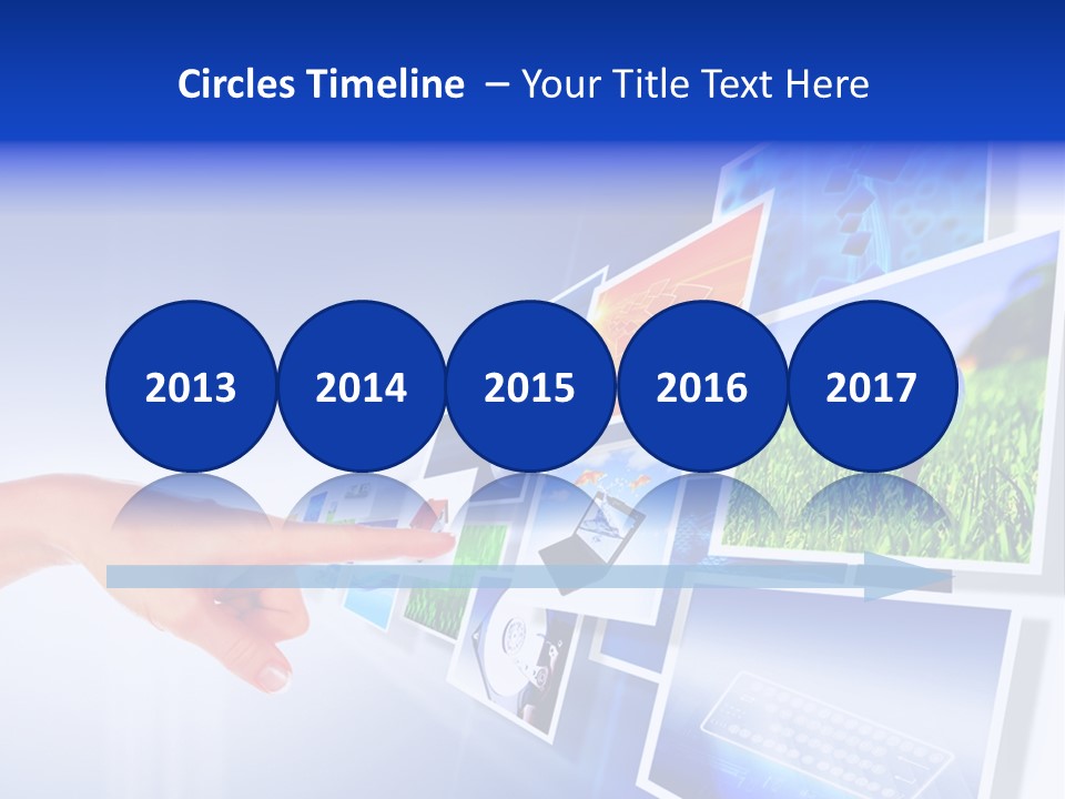 Flat Widescreen Show PowerPoint Template