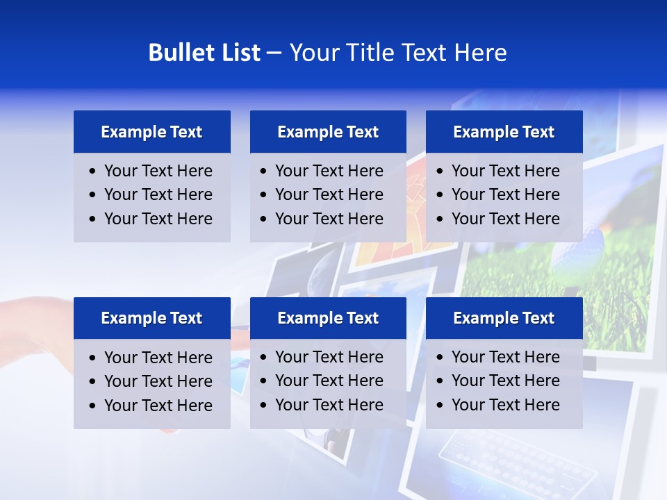 Flat Widescreen Show PowerPoint Template