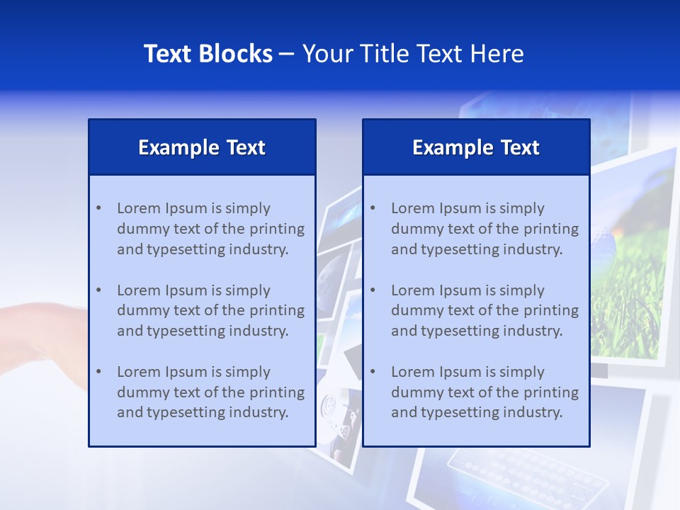 Flat Widescreen Show PowerPoint Template