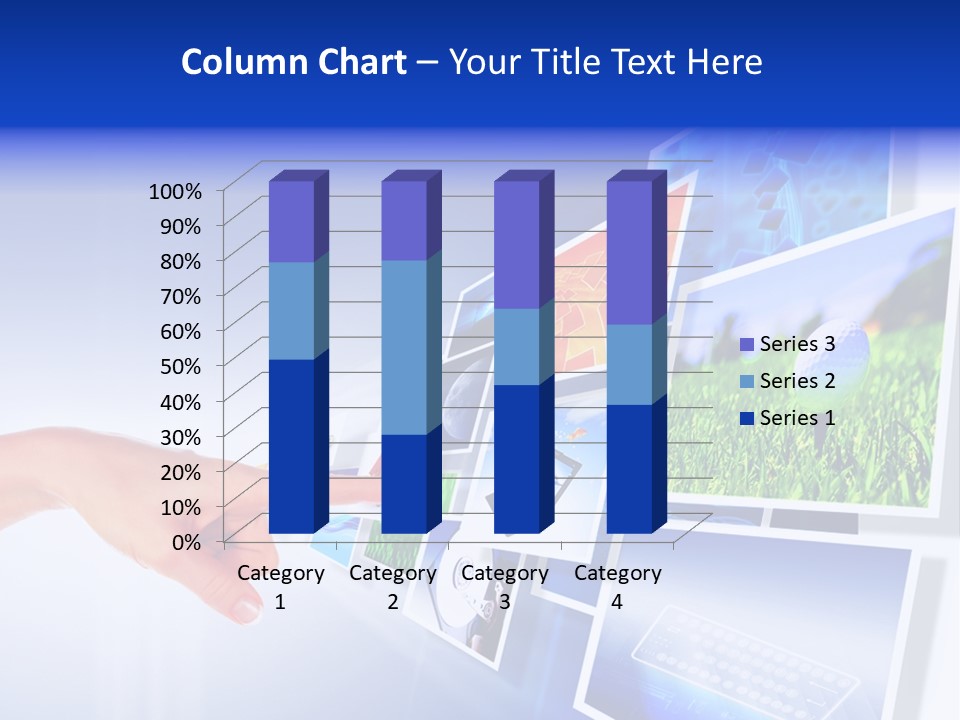 Flat Widescreen Show PowerPoint Template