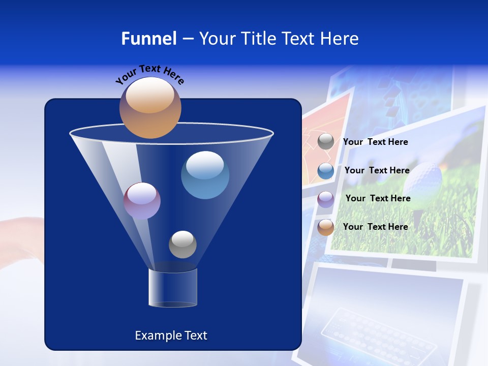 Flat Widescreen Show PowerPoint Template