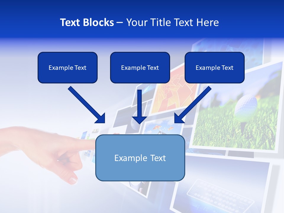 Flat Widescreen Show PowerPoint Template