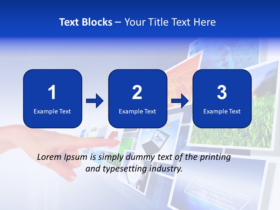 Flat Widescreen Show PowerPoint Template