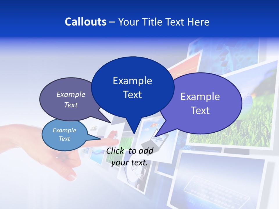Flat Widescreen Show PowerPoint Template