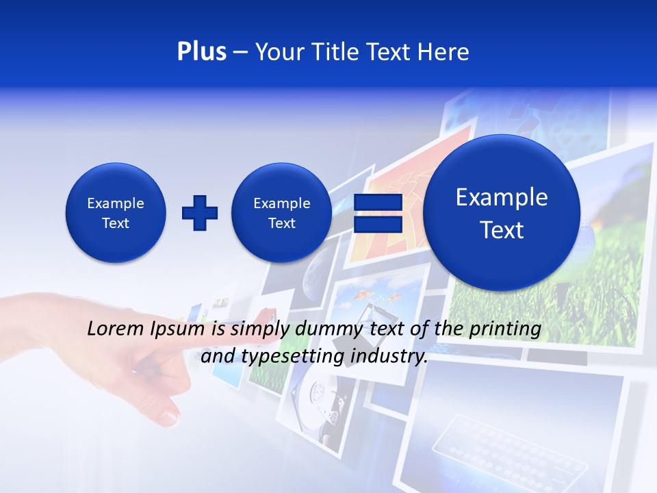 Flat Widescreen Show PowerPoint Template