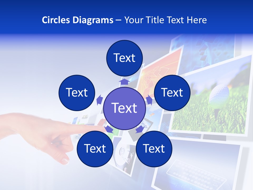 Flat Widescreen Show PowerPoint Template