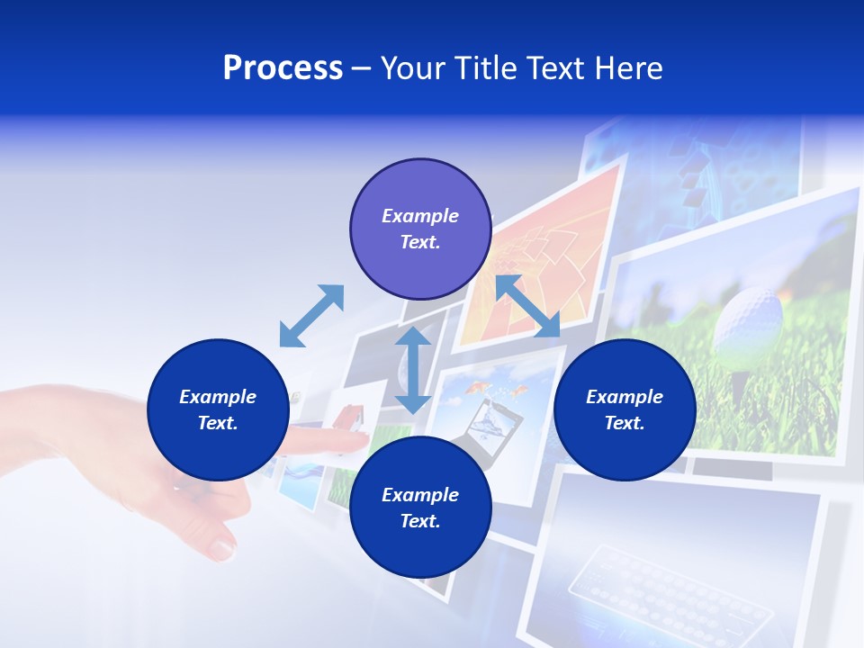 Flat Widescreen Show PowerPoint Template