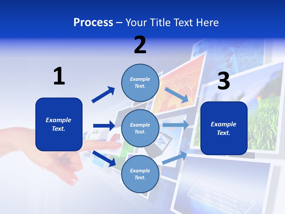 Flat Widescreen Show PowerPoint Template