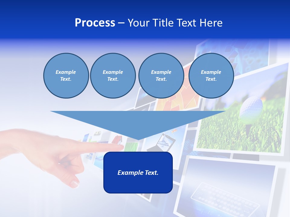 Flat Widescreen Show PowerPoint Template