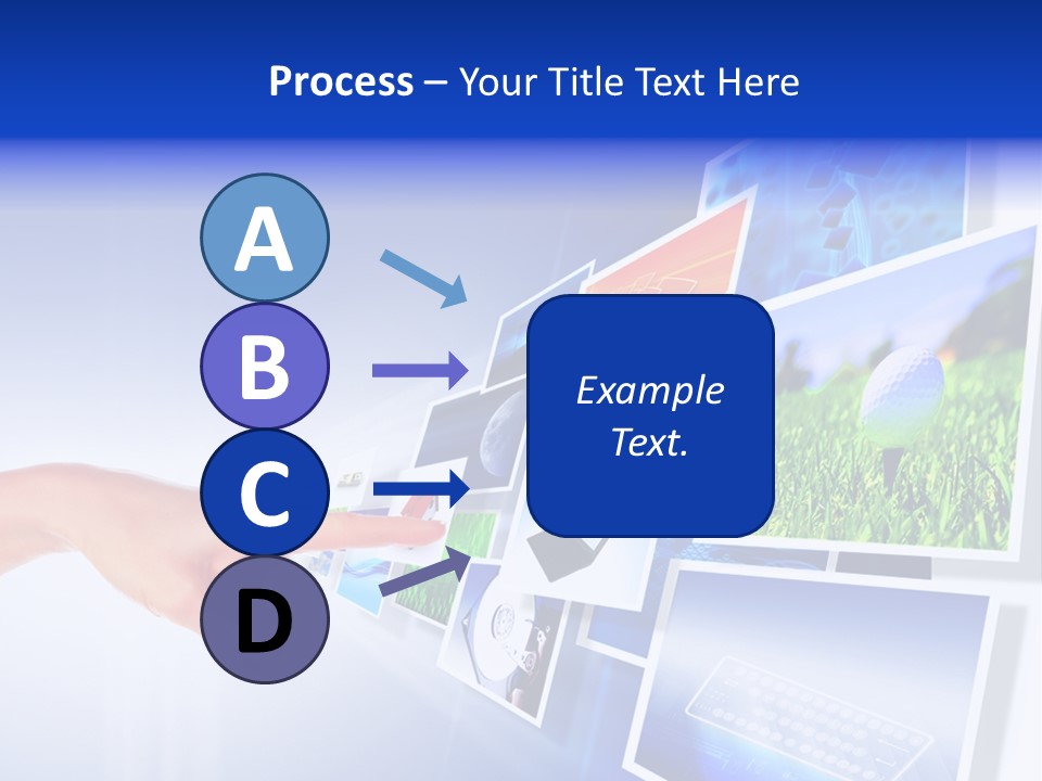 Flat Widescreen Show PowerPoint Template