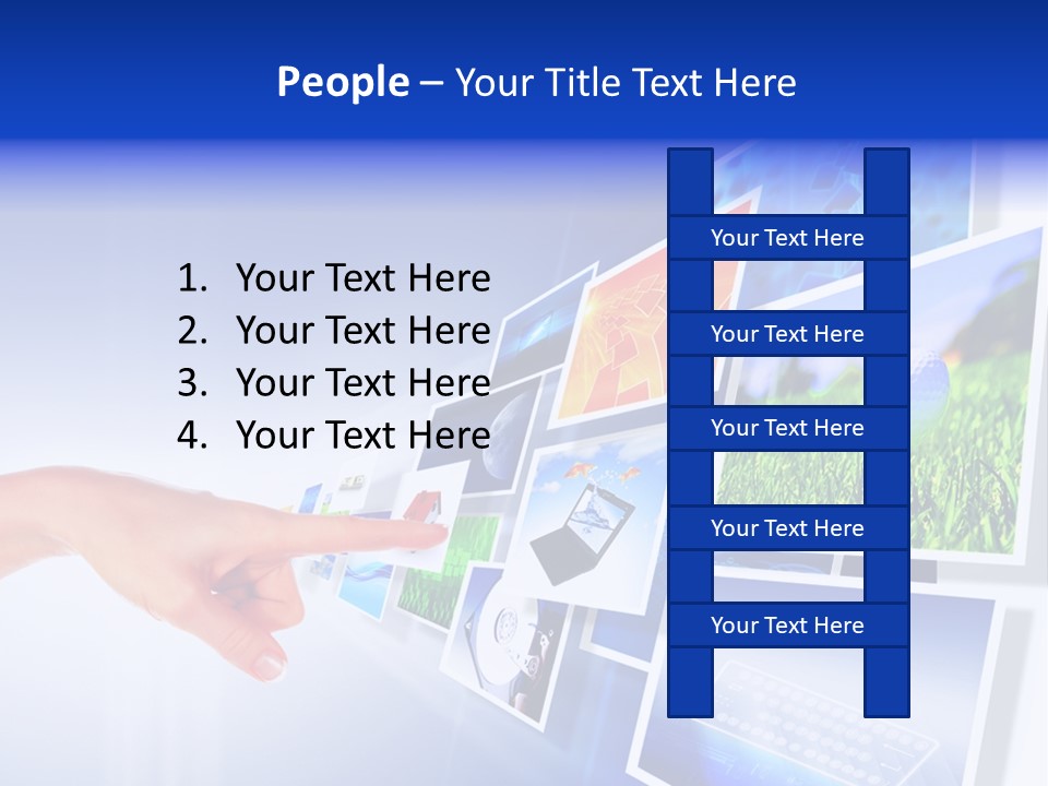 Flat Widescreen Show PowerPoint Template