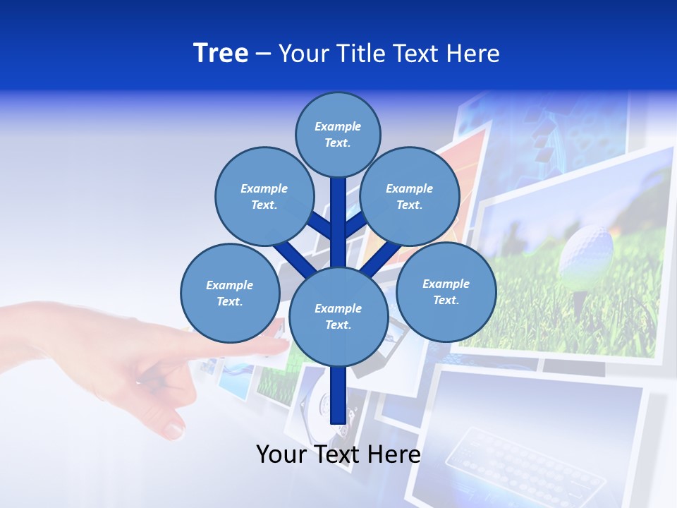 Flat Widescreen Show PowerPoint Template