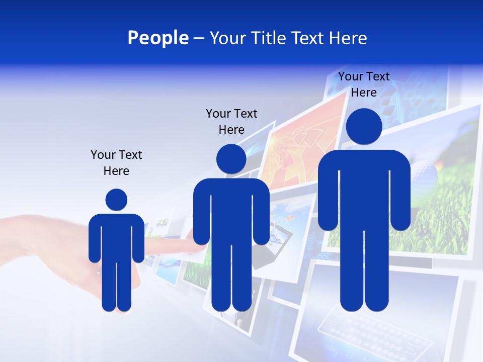 Flat Widescreen Show PowerPoint Template