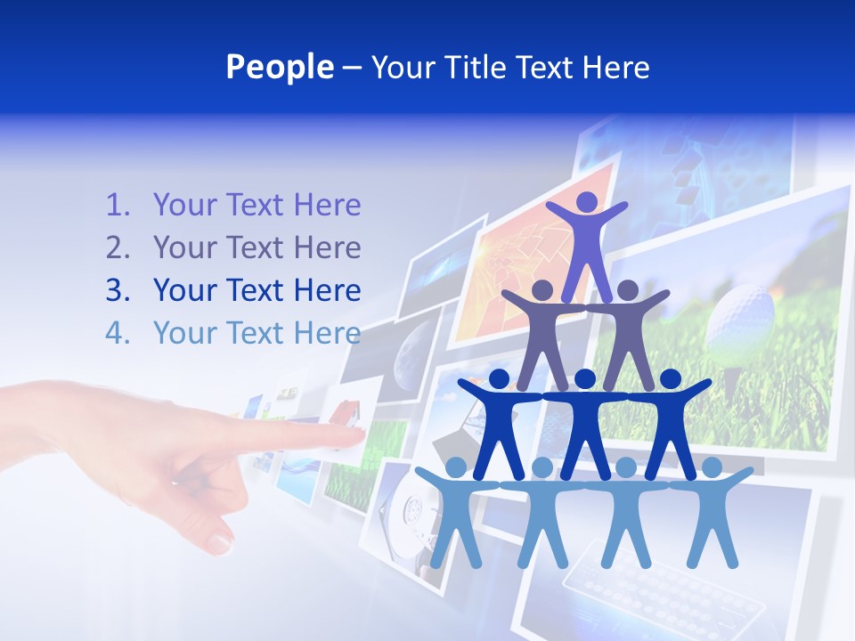 Flat Widescreen Show PowerPoint Template