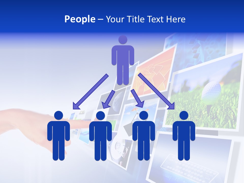 Flat Widescreen Show PowerPoint Template