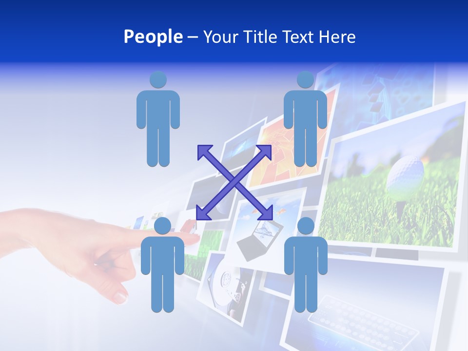 Flat Widescreen Show PowerPoint Template