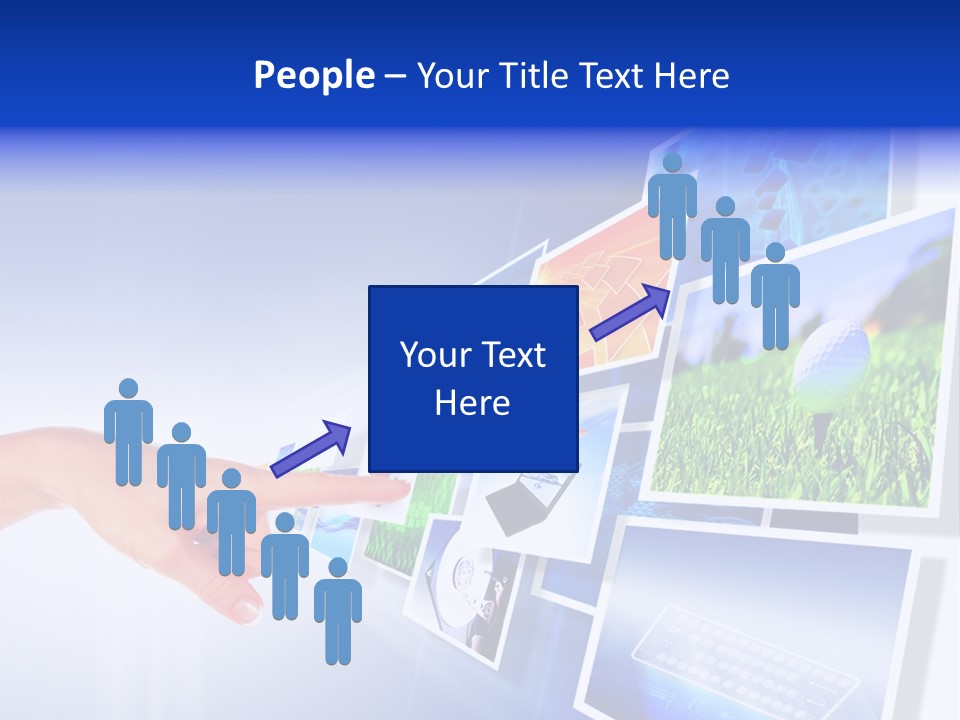 Flat Widescreen Show PowerPoint Template