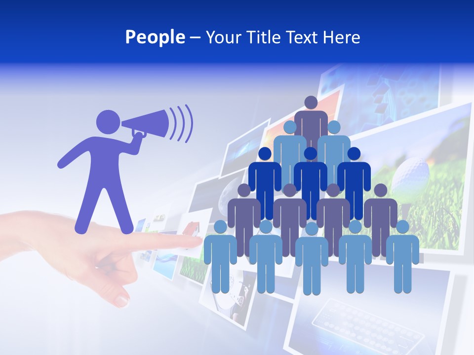 Flat Widescreen Show PowerPoint Template