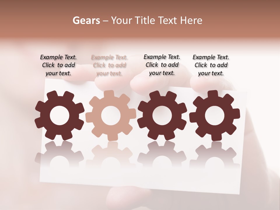 Thumb Showing Greeting PowerPoint Template