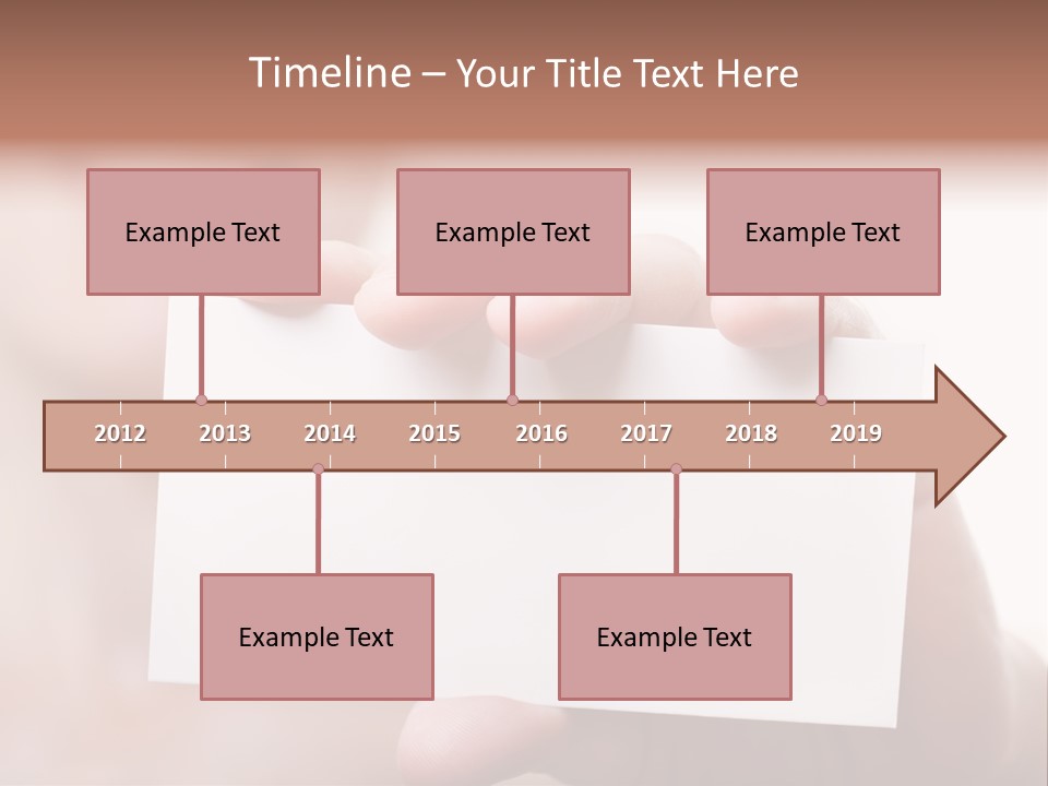 Thumb Showing Greeting PowerPoint Template
