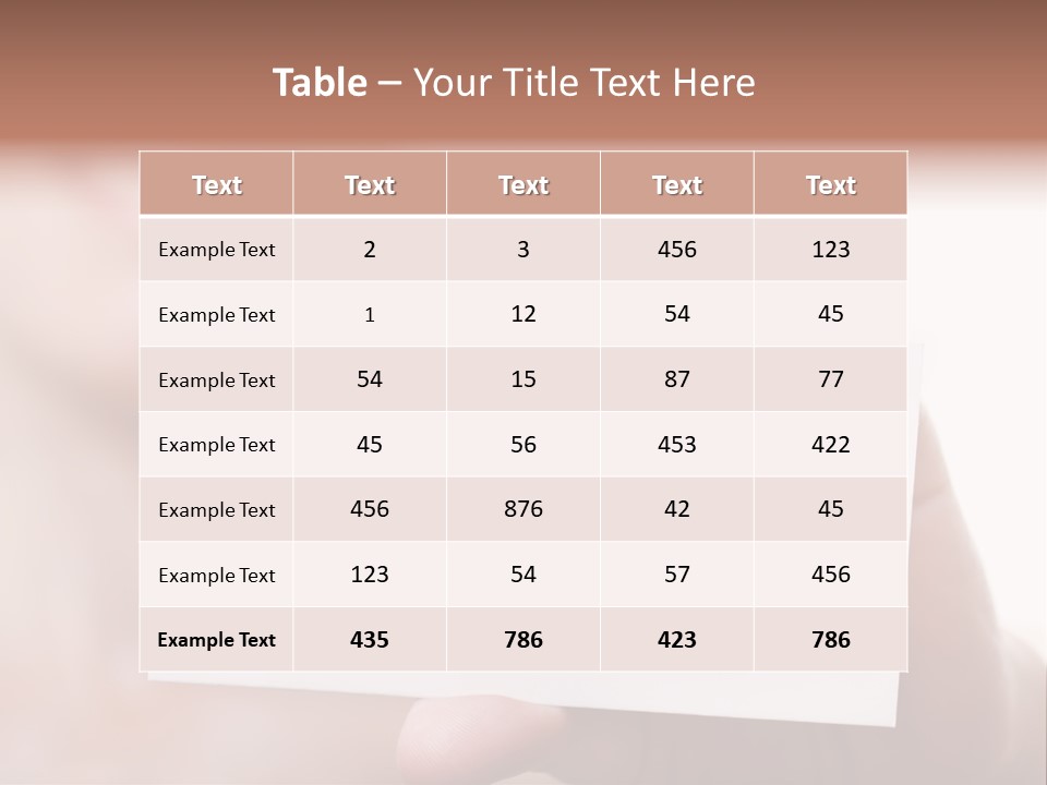 Thumb Showing Greeting PowerPoint Template