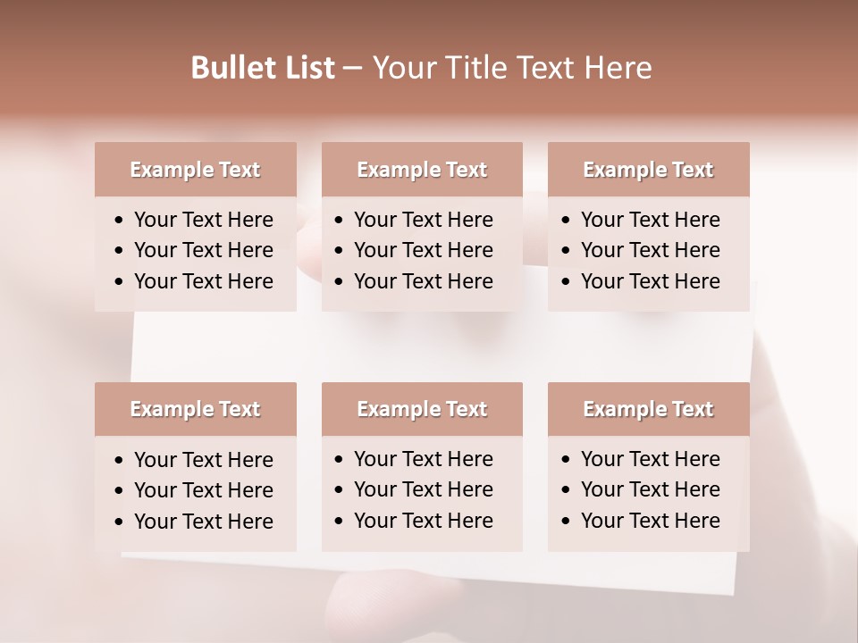 Thumb Showing Greeting PowerPoint Template