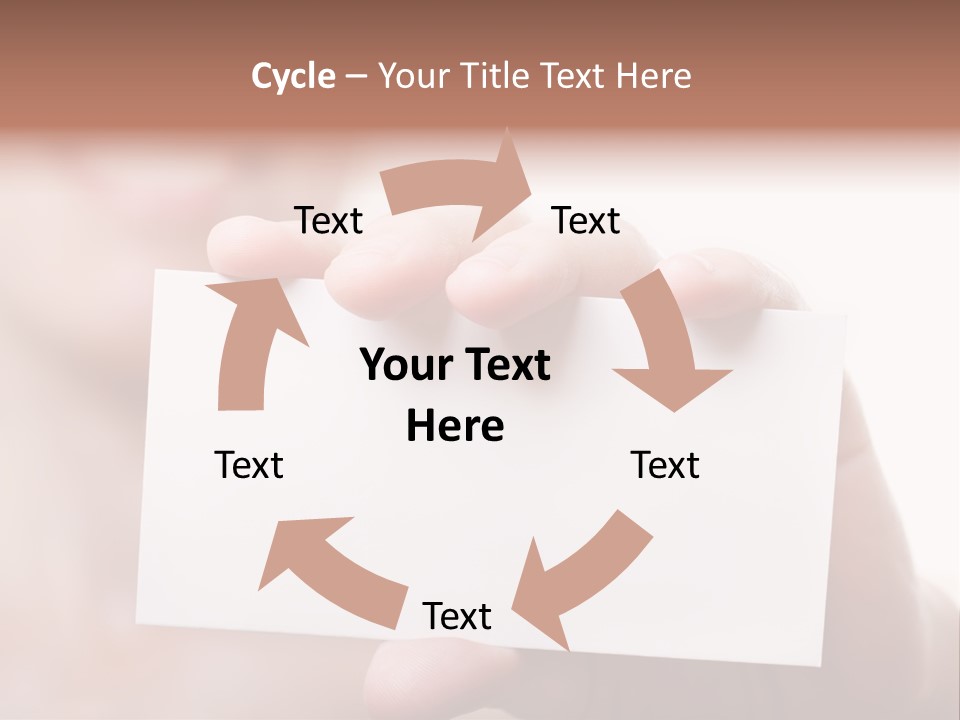 Thumb Showing Greeting PowerPoint Template