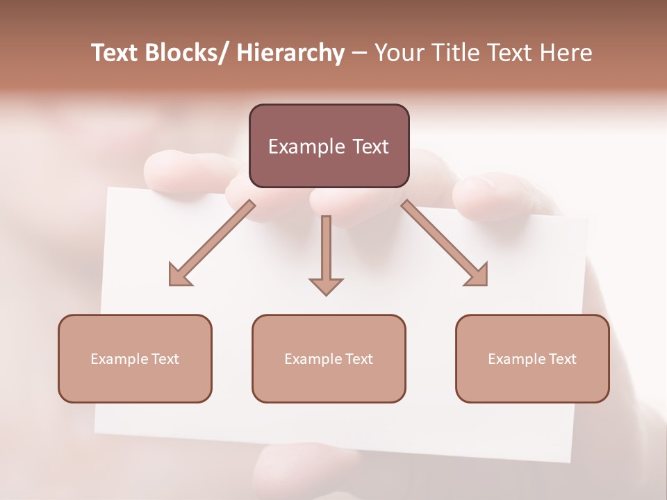 Thumb Showing Greeting PowerPoint Template