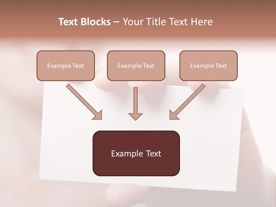 Thumb Showing Greeting PowerPoint Template