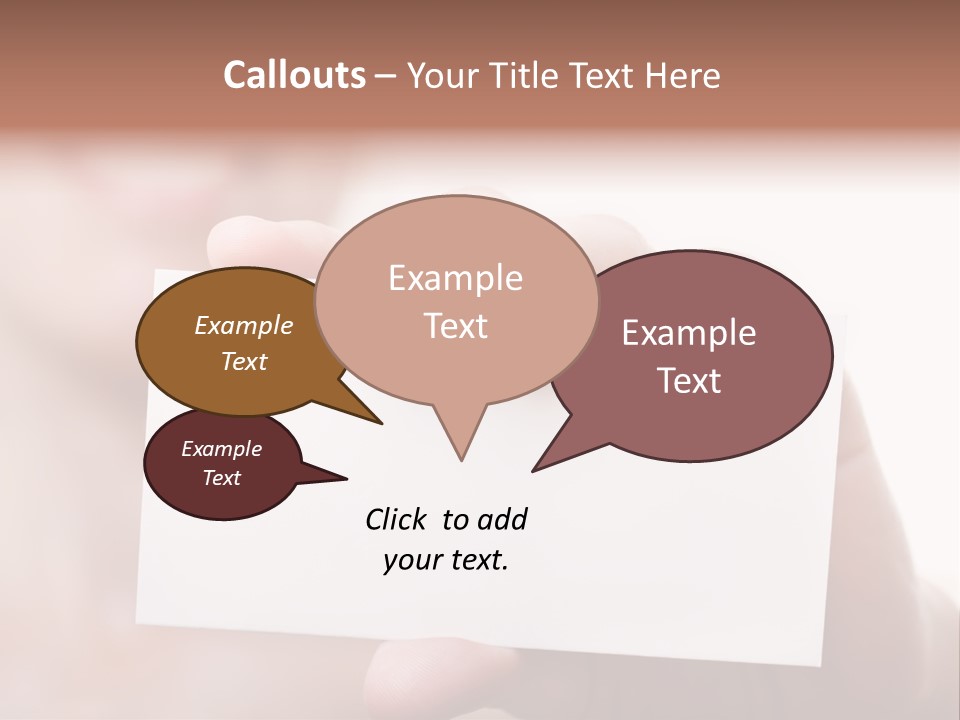 Thumb Showing Greeting PowerPoint Template