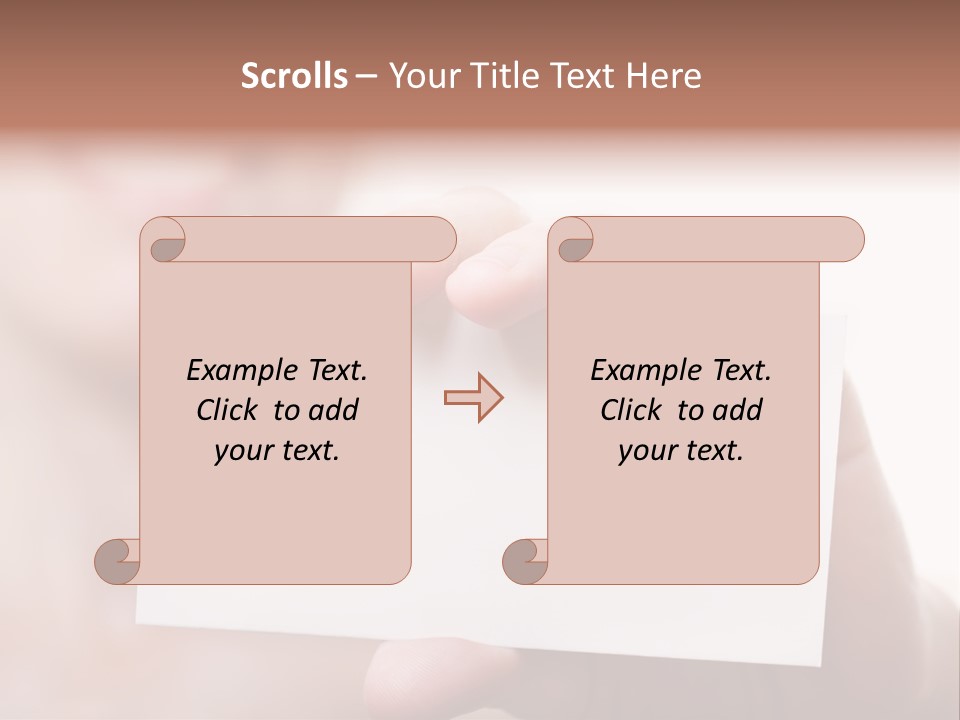 Thumb Showing Greeting PowerPoint Template