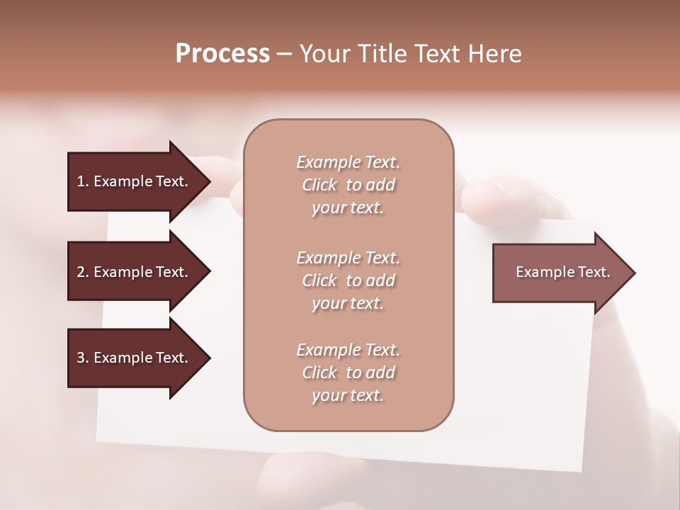 Thumb Showing Greeting PowerPoint Template