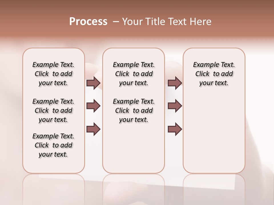 Thumb Showing Greeting PowerPoint Template