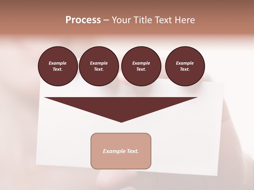 Thumb Showing Greeting PowerPoint Template