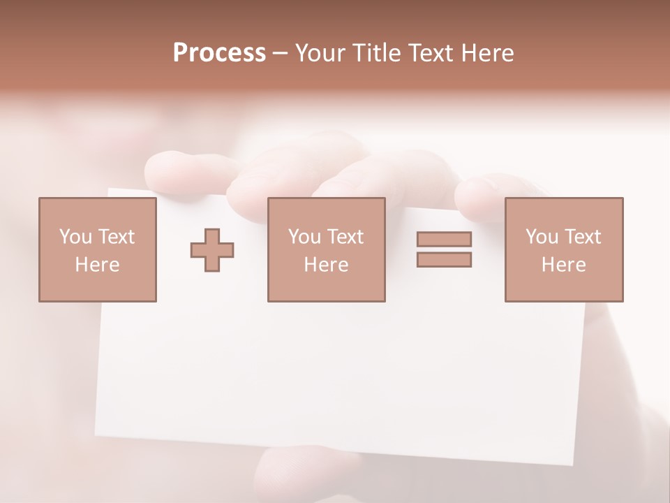 Thumb Showing Greeting PowerPoint Template