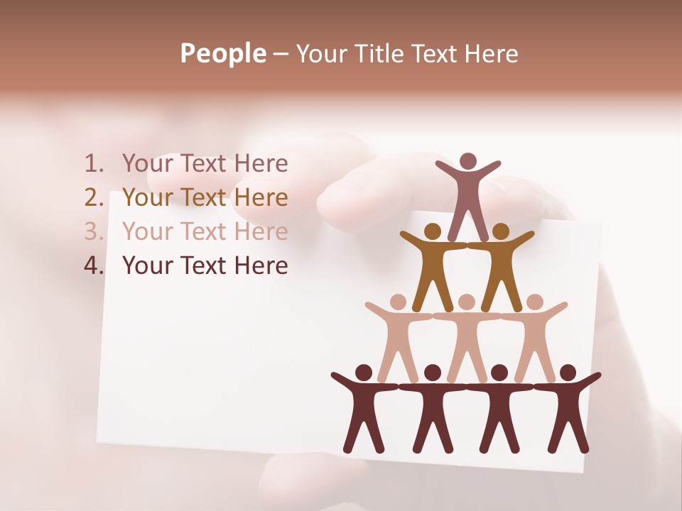 Thumb Showing Greeting PowerPoint Template