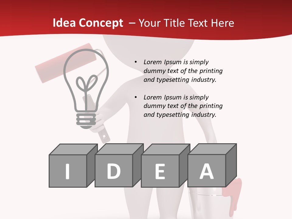 Creative Paintings Art PowerPoint Template